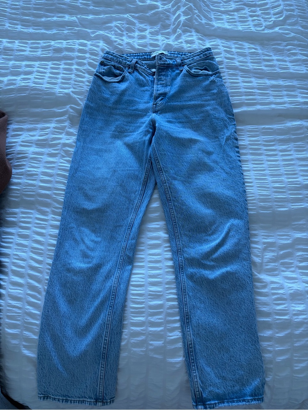 Abercrombie & Fitch Light Blue Straight Jeans